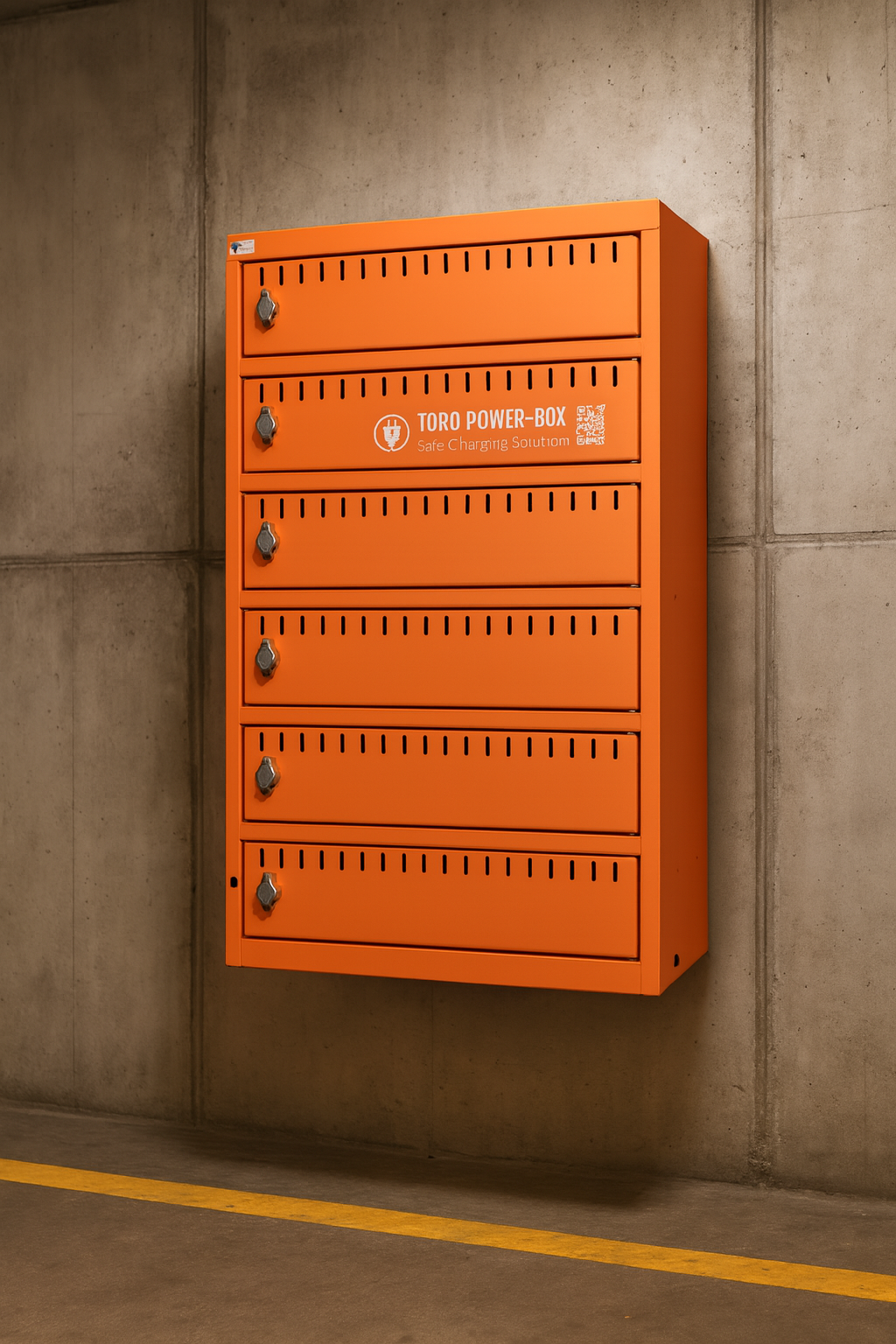 TOROBOX Wand Ladeschrank