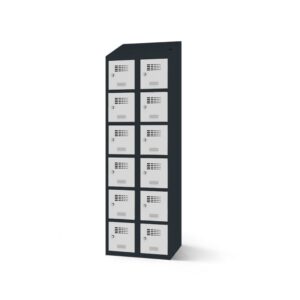 Fächerschrank mit Ladefunktion 12 Fächer 60