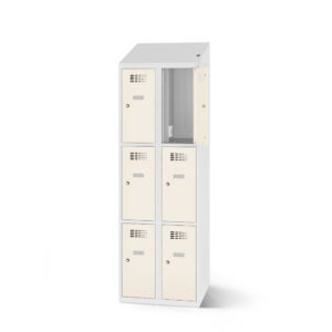 Fächerschrank mit Ladefunktion 6 Fächer 60