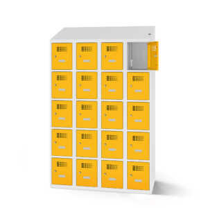 Fächerschrank mit Ladefunktion 20 Fächer 120